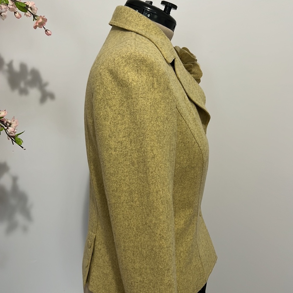 Green wool jacket - Picture 7 of 8